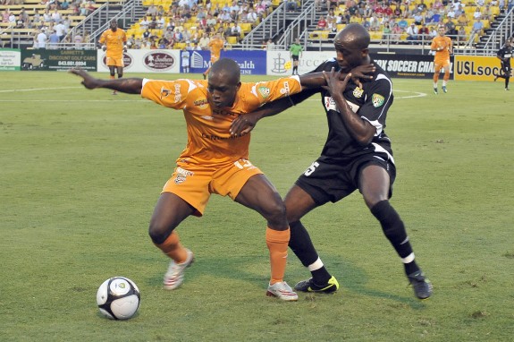 Military appreciation night with the Charleston Battery