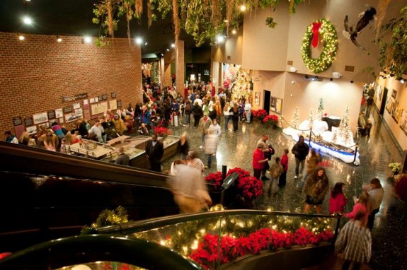 celebrate the season christmas display at santee cooper